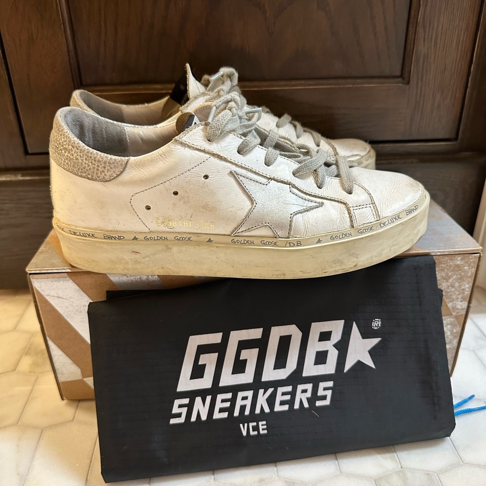 Golden Goose Deluxe Brand Hi Star Shiny Star